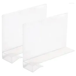 Hooks Transparent Clothing Divider Wood Shelf Organiser For Clothes Sweaters Dividers Closet Organisation Storage Supplies