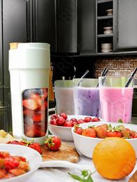 Juicer Machine Portable Blenders Home Appliance Wireless Blender Bottle Kitchen Chopper Smoothie Electric Orange Mini Appliances 240131