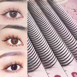 False Eyelashes A/M Shape Professional Makeup Individual Lashes Cluster Spikes Eyelash Wispy Premade Russian Natural Fluffy