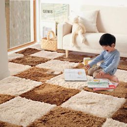 Carpets 35 35CM Rugs Living Room Bedroom Children Kids Soft Patchwork Carpet Magic Jigsaw Splice Puzzle Climbing Baby Mat 12pcs A Lot