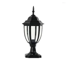 Wall Lamp European Style Outdoor Waterproof Fence Column Head Home Gate Villa Garden Courtyard