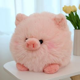 pig Pink Sakura Flower Stuffed Plush Pillow for Girls Decorative Sofa Pillows Kids Room Cozy Soft Throwing Pillow The fashion designer