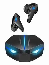 Headphones & Earphones K55 Gaming Headset Low Delay TWS Fone Bluetooth Earbuds With Mic Bass o Sound Positioning PUBG Wireless7317164