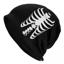 Berets Skeleton Beanie Hats Halloween Bonnet Men Women Casual Outdoor Sport Knitting Hat Autumn Winter Design Warm