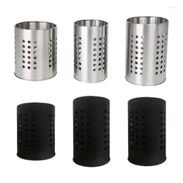 Kitchen Storage Dishwasher Chopstick Basket Unique Stainless Steel Chopsticks Barrel Multipurpose Utensils Cages