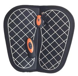 EMS Wireless Foot Trainer Remote Operation Electric Calf Muscle Stimulator Feet Relax Massager Foot Mat Foot Care Tool for man and6414128