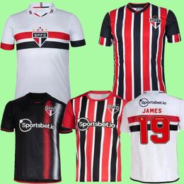 24 25 soccer jerseys JAMES Rodriguez ALISSON GALOPPO Sao Paulo 2024 2025 LUCIANO NESTOR CALLERI Lucas Moura Ferreirinh football shirt uniform