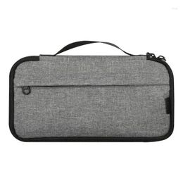 Storage Bags Travel Bag Waterproof Grey Medication With Double Zippers Large Capacity Portable Meds For Box Drop Delivery Home Garden Otwe0