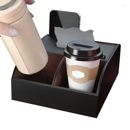 Car Organizer Armrest Storage Box Large Capacity Universal Adjustable Bag Multiple Uses Cup Holder Tray Auto