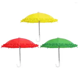 Umbrellas Lace Toy Umbrella Home Decor Po Prop Mini Adorable Miniature Model Festival Accessory Girl Toys