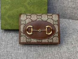 New 23ss Fashion brand men women Wallet Card Leather Designer famous short European style matching womens wallet