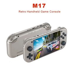 BOYHOM M17 Retro Handheld Video Game Console Open Source Linux System 4.3 Inch IPS Screen Portable Pocket Video Player for PSP 240124