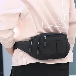 Waist Bags Fashion Men's Women Bag Casual Fanny Pack Purse Large Phone Belt Pouch Canvas Outdoor Travel Banana Hip