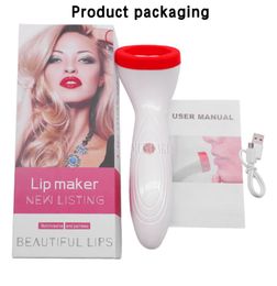 Beauty Tool Silicone Gel Electric Vibrating Lip Plumper Device Enhancer in Natural Automatic Plumper Sexy Lip Enlarger2119620