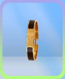 High Quality Stainless Steel Gold Bangle Bracelet Fashion Men and Women Bracelet Luxury Jewelry Gift3874195