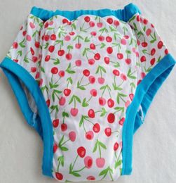 Printed red cherry Training Pant abdl Cloth Diaper Adult Baby Diaper LoverUnderpants7266238