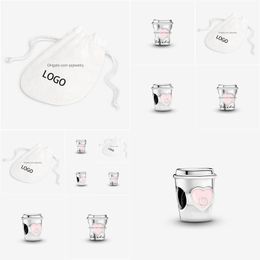 Charms Arrival 100% 925 Sterling Sier Take A Break Coffee Cup Charm Fit Original European Bracelet Fashion Jewelry Accessories Drop Dhvhv