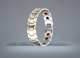 Bio Magnetic Bracelet Auniquestyle Men039s Health Bracelets Bangles Magnetic 316L Stainless Steel Charm Bracelet Jewellery for9849727190743