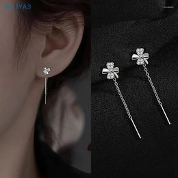 Dangle Earrings 1Pair Simple Ear Wire Ins For Women Girls Wedding Party Fine Jewelry Gift
