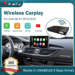 Wireless Apple CarPlay Android Auto Interface for A6 A7 2012-2018 with Mirror Link AirPlay Car Play Functions6685223