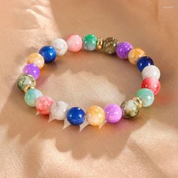 Link Bracelets 7 Chakra Bracelet Reiki Healing Stone Yoga Balance Natural Crystal Energy Meditation Beaded Handmade Jewellery Sl211