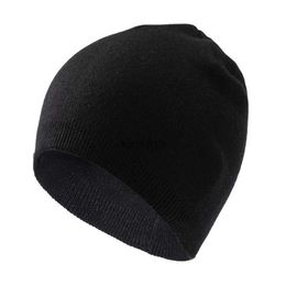 Beanie/Skull Caps Big Size Beanies Male Winter Outdoors Riding Sport Hat Lady Skiing Knitted Cap Dad Thin Bomber Hats Men Hiphop Skullies YQ240207