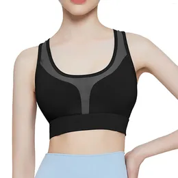 Women's Shapers Womens Workout Sports Bras Fitness Backless Padded Low Impact Bra Yoga Crop Tank Top