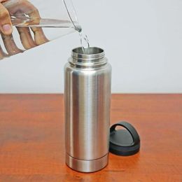 Water Bottles Stainless Steel Drinking Tumbler Bottle Safe Stash And Hide Small Valuables Money Keys Jewelry Drop