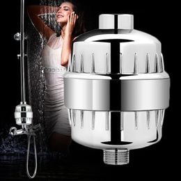 20 Stages Shower Water Philtre Kitchen Faucet Filtration Remove Chlorine Heavy Metals Filtered Showers Head Soften for Hard Water 240122