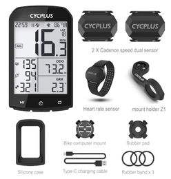 CYCPLUS M1 Bike Accessories GPS Bicycle Computer Cycling Speedometer BLE 5.0 ANT Cycle Ciclismo Kilometre Counter for Bicycle 240202