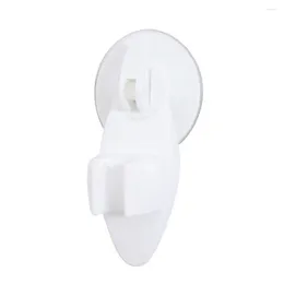 Bath Accessory Set Suction Cups Shower Head Holder Sprinkler Base Bathroom Bracket(White)