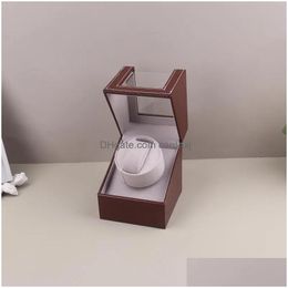 Jewelry Pouches Bags Pouches Watch Winder For Matic Watches Box Usb Charging Winding Mechanical Motor Shaker Drop Delivery Packagin Dhgat