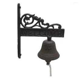 Decorative Figurines Hanging Garden Bell Doorbell Decor Front Door Interior Exterior