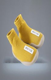 Baby Boys Girls Toddlers Moccasins Non-Skid Indoor Kids Floor Slipper Animal Breathable Cotton Knitted Shoes Ideal Gift K6304228304