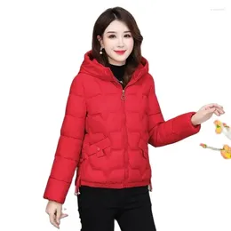 Women's Trench Coats Fashion Autumn Winter Jackets For Women 2024 Parkas Hooded Stand Neck Jacket Korean Reviews Many Clothes