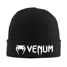 Beanie/Skull Caps Venums Fitness Bonnet Hat Knit Hat Men Women Cool Unisex Boxing Warm Winter Beanies Cap YQ240207