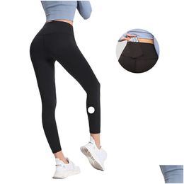 Yoga Outfit Luu Align Leggings Women Pants Shorts Cropped Outfits Lady Sports Ladies Exercise Fitness Wear Girls Running Gym Slim Fit Otgcw