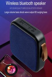 Wireless Bluetooth Speaker Mini Subwoofer Support TF Card Small Radio Player Outdoor Portable Sports o Support 16GB2227670