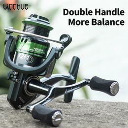 TAKUMI Fishing Reel 2000-7000 Spinning Reel Max Drag 8KG Reel Metal Spool EVA Grip Fishing Reel Fishing Accessories Carp Reel 240125