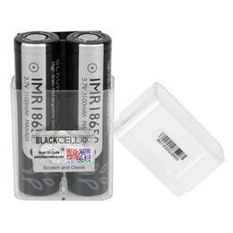 Batteries Original Blackcell Imr Battery 3100Mah 40A 3.7V High Drain Rechargeable Flat Top Lithium 100% Authentic Drop Delivery Elec Dh2Dz