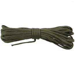 Charm Bracelets 7 Rope Paracord Parachute Resistant Camping Survival Color: Army Green Length: 8M