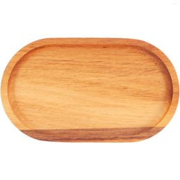 Plates Oval Tray Wood Pallets Small Trays Wooden Fruit Cake Pan Home Decor Plate Child Serving