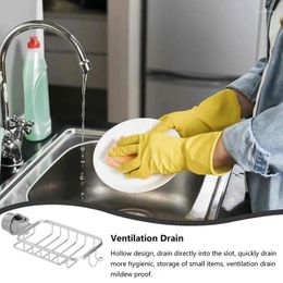 Kitchen Storage Sink Organiser Sponge Holder Racks Sponges Drain Drying Rack Holders Accessories For Soap Bar Towels Scrubbers