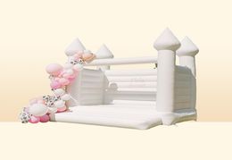 Commercial White bounce house Inflatable Wedding Bouncy Jumping Adult Kids Bouncer for Party Outdoor Games3828524