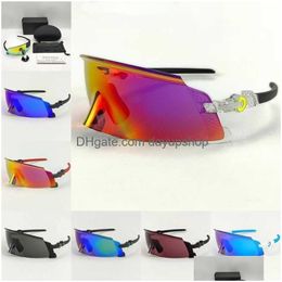 Mtb Sports Outdoor Cycling Sunglasses Windproof Mens And Womens Uv400 Polarising Oak Glasses Electric Bike Riding Eye Protection Wi Dhmqi