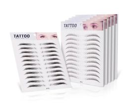 3D Eyebrow Sticker Bionic Brow SemiPermanent Water Transfer Waterproof Tattoo Eye brow Embroidery Eyebrow Patch Makeup Tools4582669