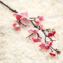 Decorative Flowers Cherry Floral Wedding Bouquet Home Decor Garland Outside