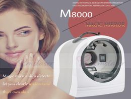 Analyser Machine M8000 Face skin test machine professional skin analysis beauty equipment 110V240V digital skin analyzer2220544