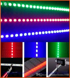 Super Bright 100m SMD 5630 72LEDs LED Rigid Bar Light DC 12V Hard LED Strip Warm WhiteCold White red green blue3190373