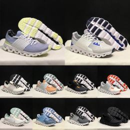 With logo cloudswfit cloud shoes for men women designer sneakers Black White Glacier Cobalt Green Grey sports casual mens trainer running shoes EUR 36-45